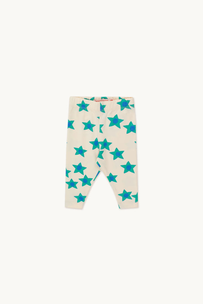 Legging star-flowers baby - Tiny Cottons