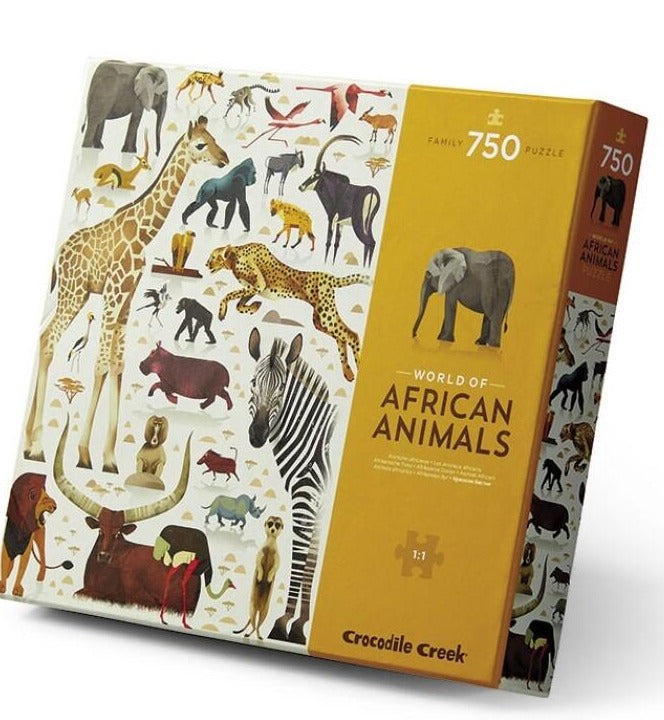 Puzzle de animales africanos - 750 piezas