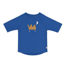 Camiseta protección solar manga corta - Camel blue