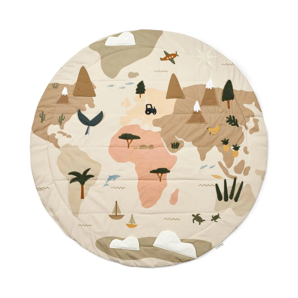 Manta Adonna transportable - World map