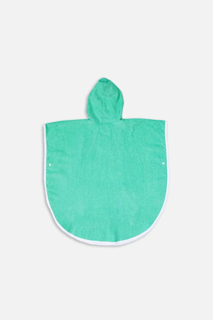 Poncho toalla verde - Badawii