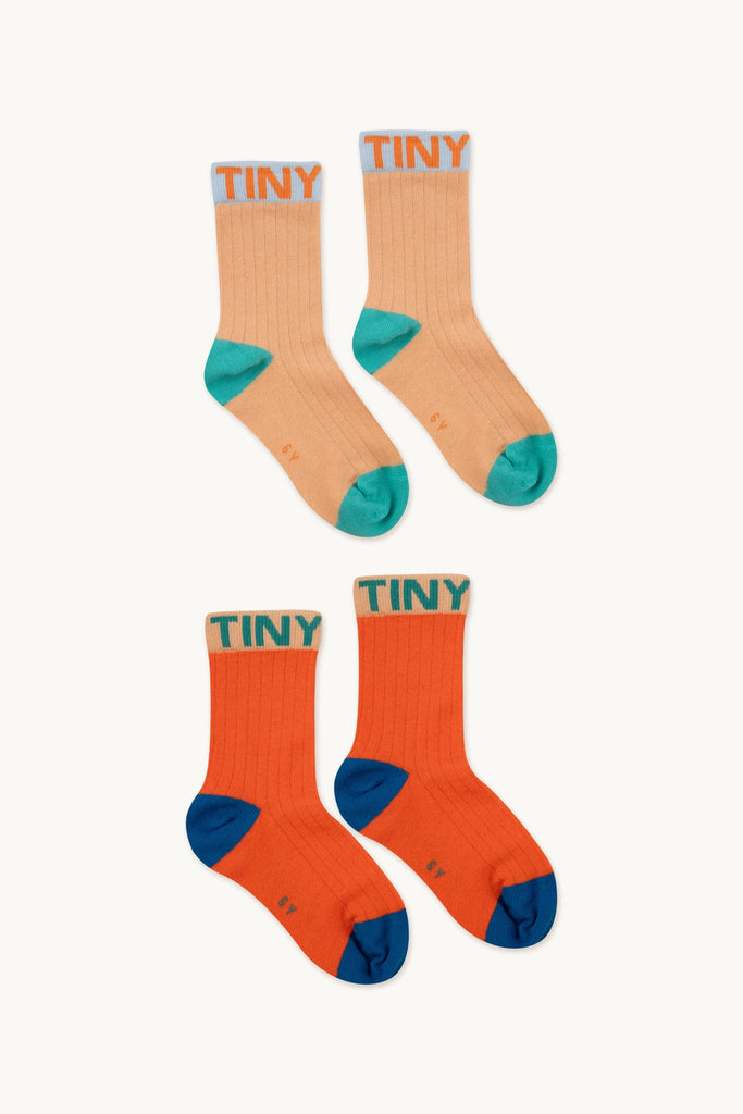 Pack calcetines color block kids - Tiny Cottons