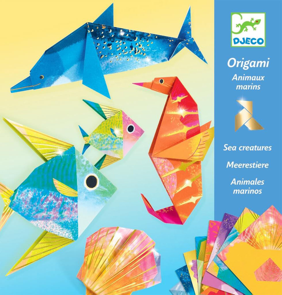 Papiroflexia Origami Animales marinos