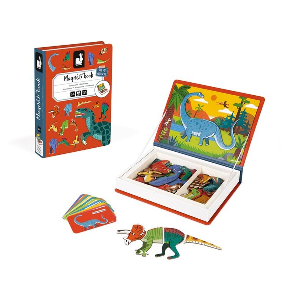 Magnetic Book - Dinosauiros