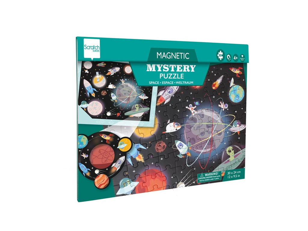 Puzzle magnético espacio - 80 piezas
